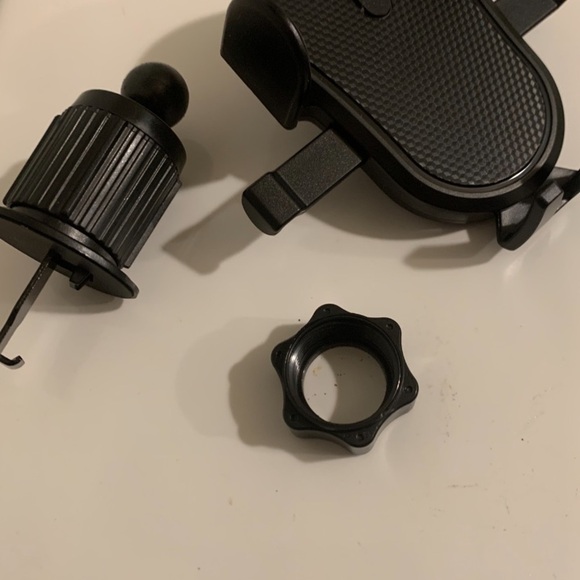 Car holder phone mount 360° rotation metal hook - Picture 10 of 14